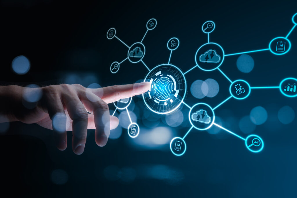 person-touching-a-fingerprint-connecting-to-technology-graph
