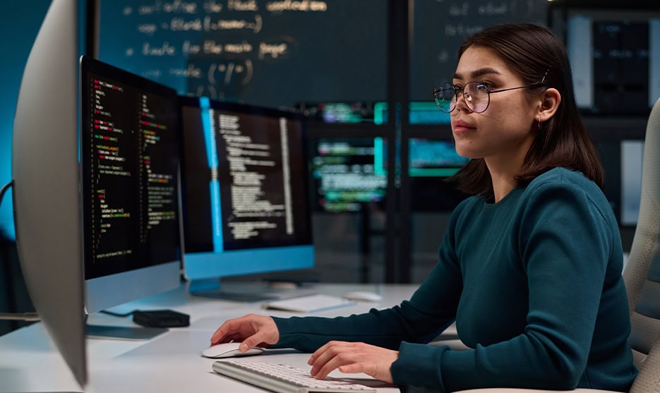 Software Developer Coding