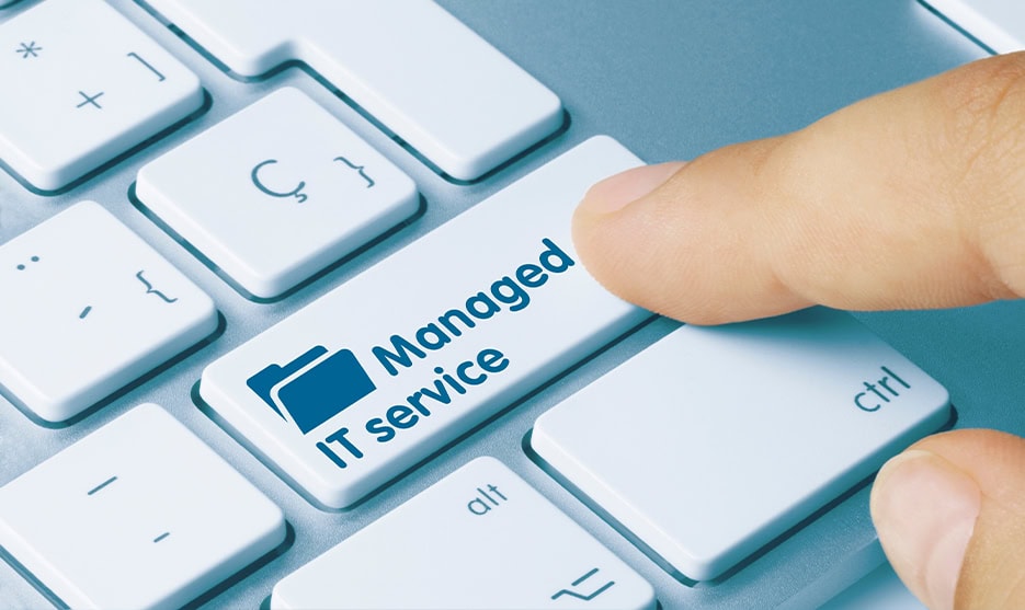 Managed It Services Keyboard Button